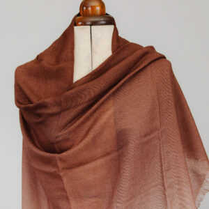 Light Cashmere Stole - Brown Ombre