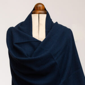 Light Cashmere Stole - Navy Blue