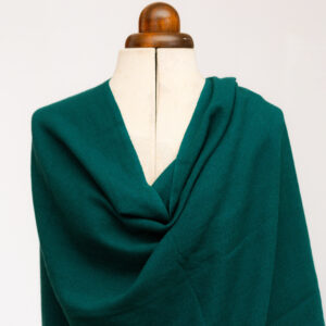 Light Cashmere Stole - Dark Green