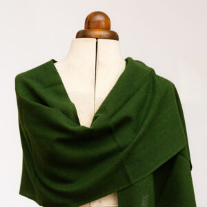 Light Cashmere Stole - Green