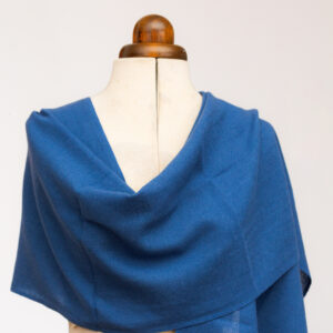 Light Cashmere Stole - Cobalt Blue